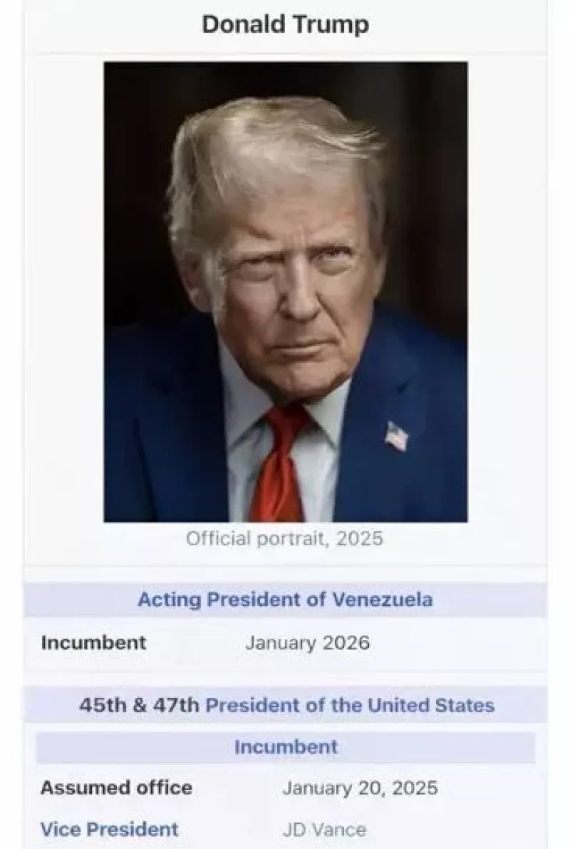 Trump'ın Venezüella Hamlesi - İlgili Görsel