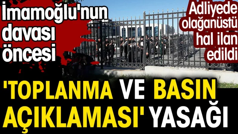 İBB Başkanı İmamoğlu'na 1 Aylik Yasak - İlgili Görsel