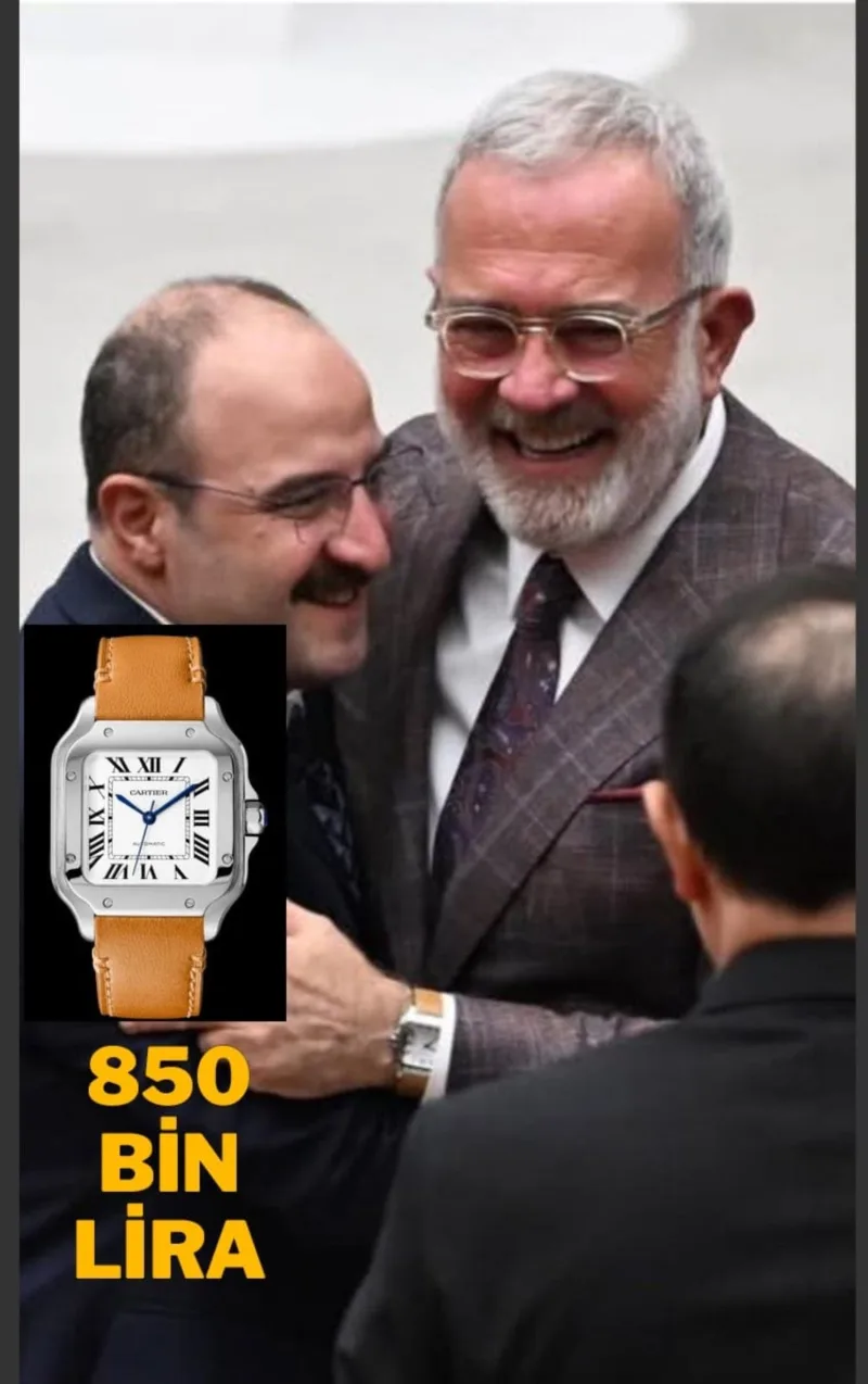 Lüks Saat Skandalı - İlgili Görsel