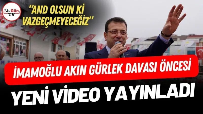 İBB Başkanı İmamoğlu'na 1 Aylik Yasak - İlgili Görsel