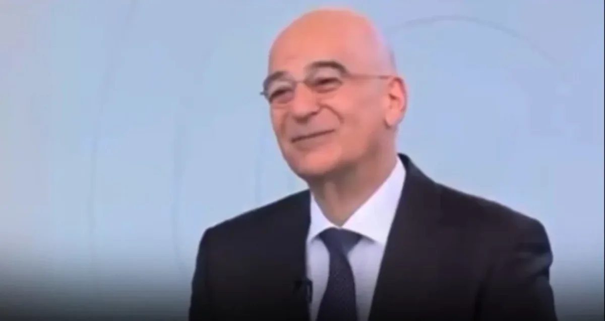 Yunanistan Dışişleri Bakanı Nikos Dendias